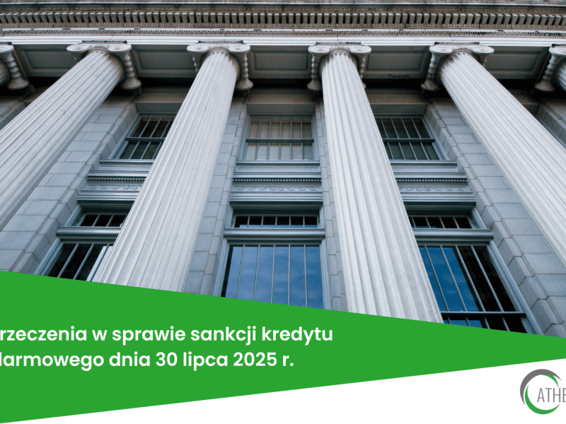 Bez orzeczenia w sprawie sankcji kredytu darmowego