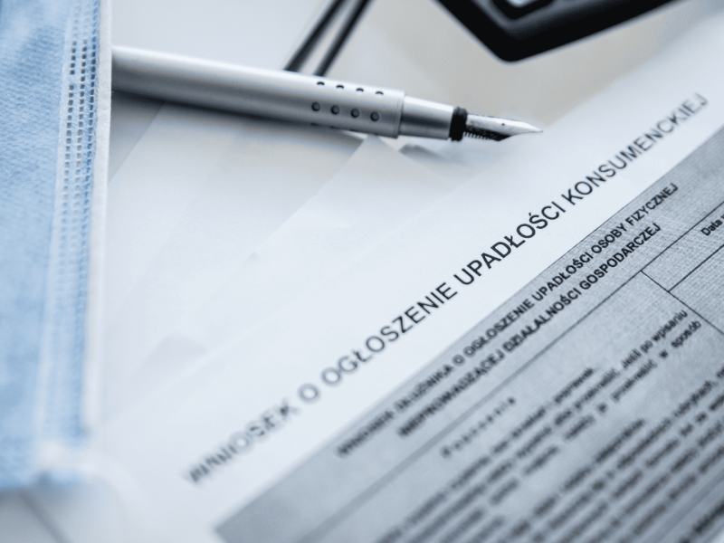 Upadłość konsumecka a komornik