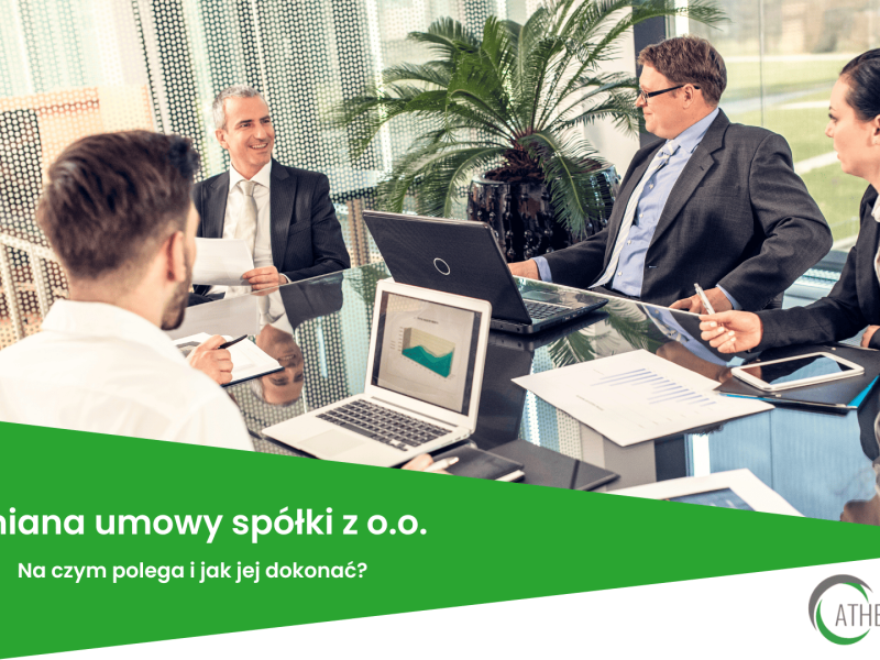 Zmiana umowy spółki zoo