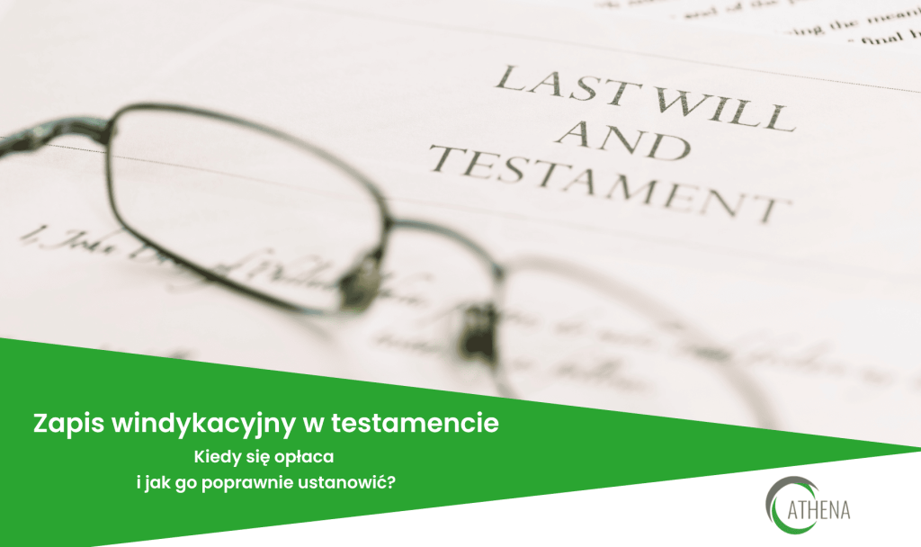 Zapis windykacyjny w testamencie