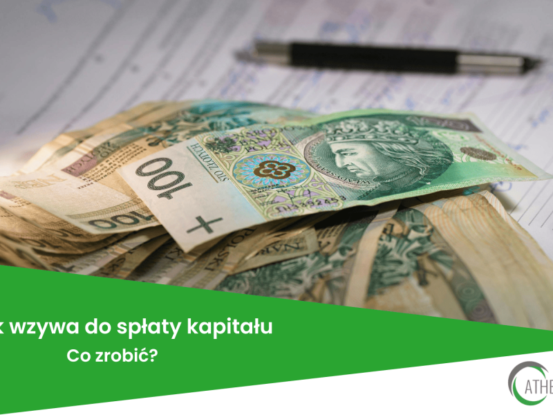 Bank wzywa do spłaty kapitału co zrobić?