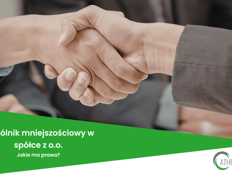 Wspólnik mniejszościowy w spółce zoo