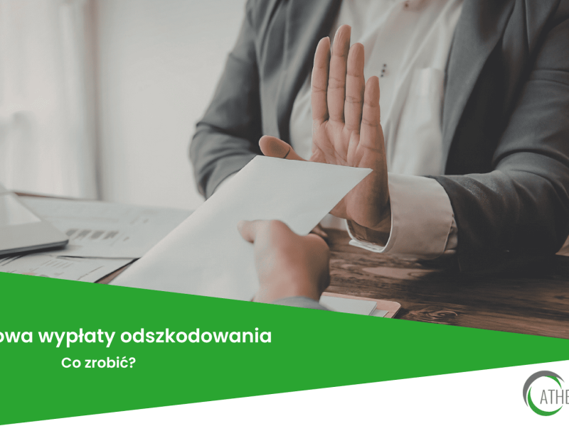 Odmowa wypłaty odszkodowania