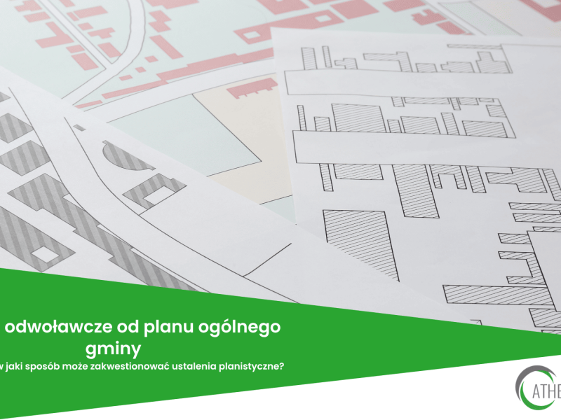 Środki odwoławcze od planu ogólnego gminy