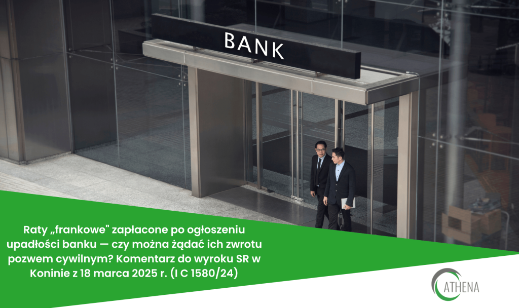 Komentarz do wyroku SR w Koninie z 18 marca 2025 r