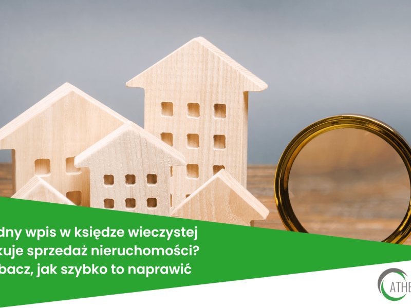 Błędny wpis w księdze wieczystej blokuje sprzedaż nieruchomości?