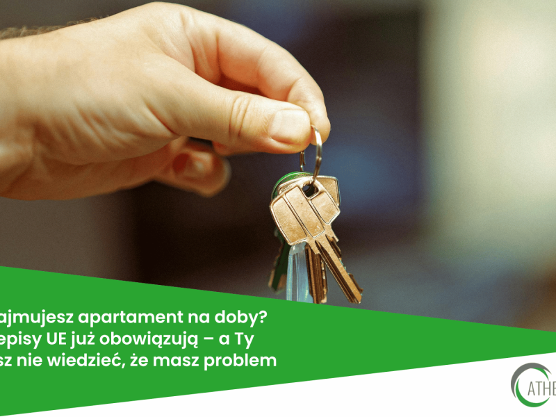 Wynajmujesz apartament na doby przepisy UE już obowiązują