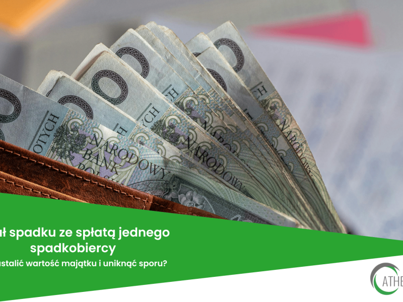 Dział spadku ze spłatą jednego spadkobiercy