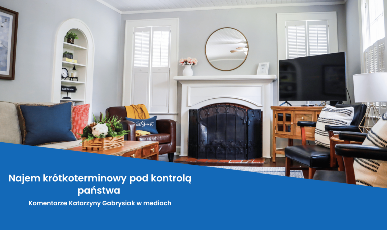 Najem krótkoterminowy pod kontrolą państwa