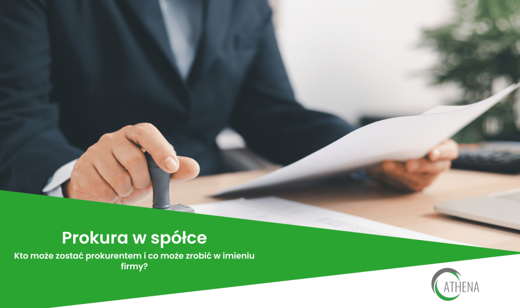Prokuratora w spółce