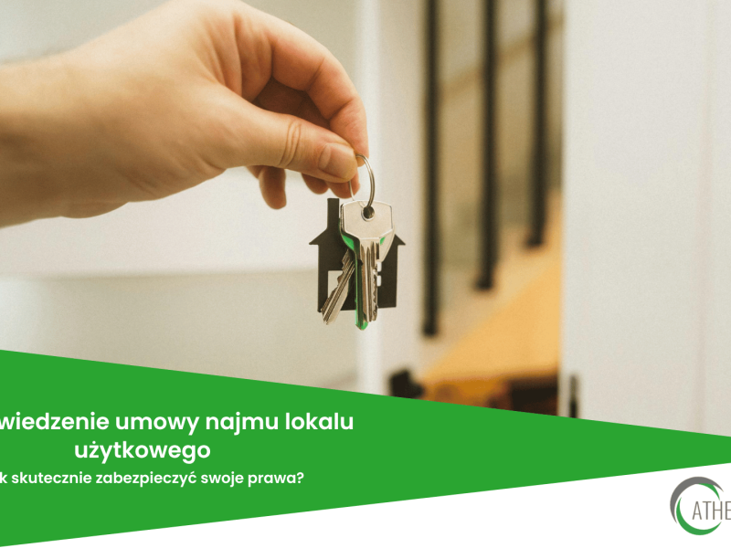 Wypowiedzenie umowy najmu lokalu użytkowego